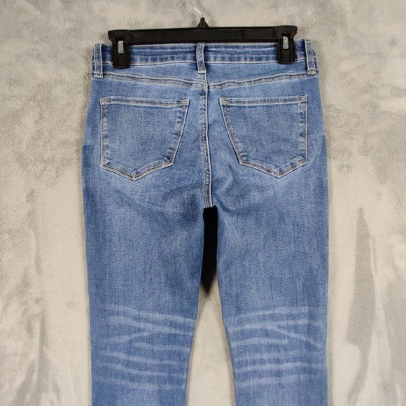 KanCan Jeans Women 26 5 Blue Estilo Skinny Low Rise Denim Stretch Pants 26x29 - Picture 4 of 8
